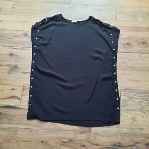 Wilfred Free Minimalist Snap Button Sleeveless Dress